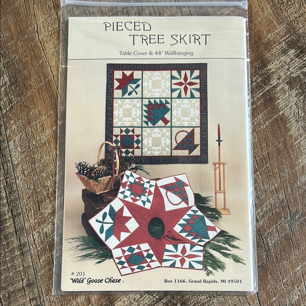 Pieced Tree Skirt Pattern